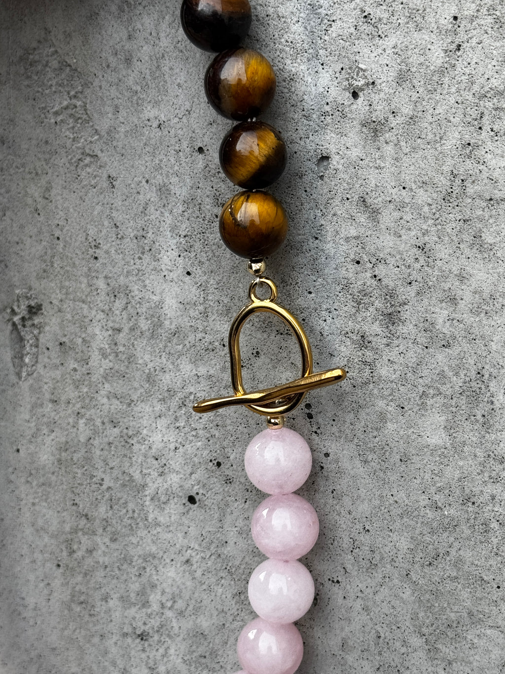 CHUNKY - Rosekvarts/Tigersten