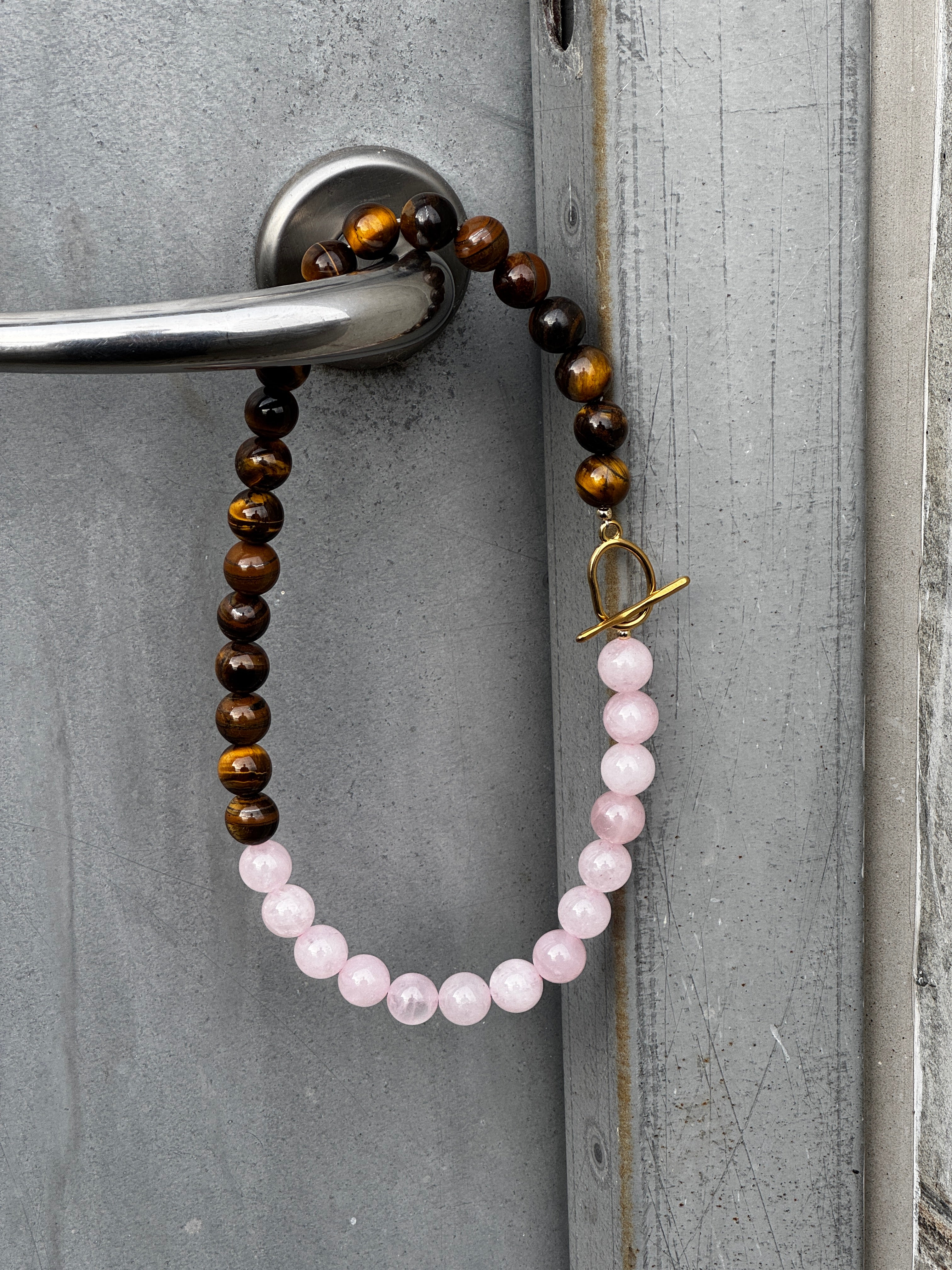 CHUNKY - Rosekvarts/Tigersten