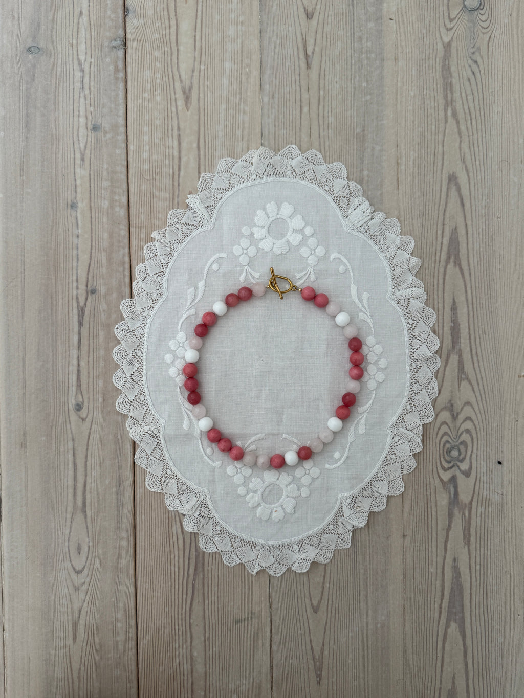 MIXED - Rosekvarts/Chalcedony