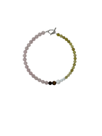 MIXED - Rosekvarts/Lemon jade