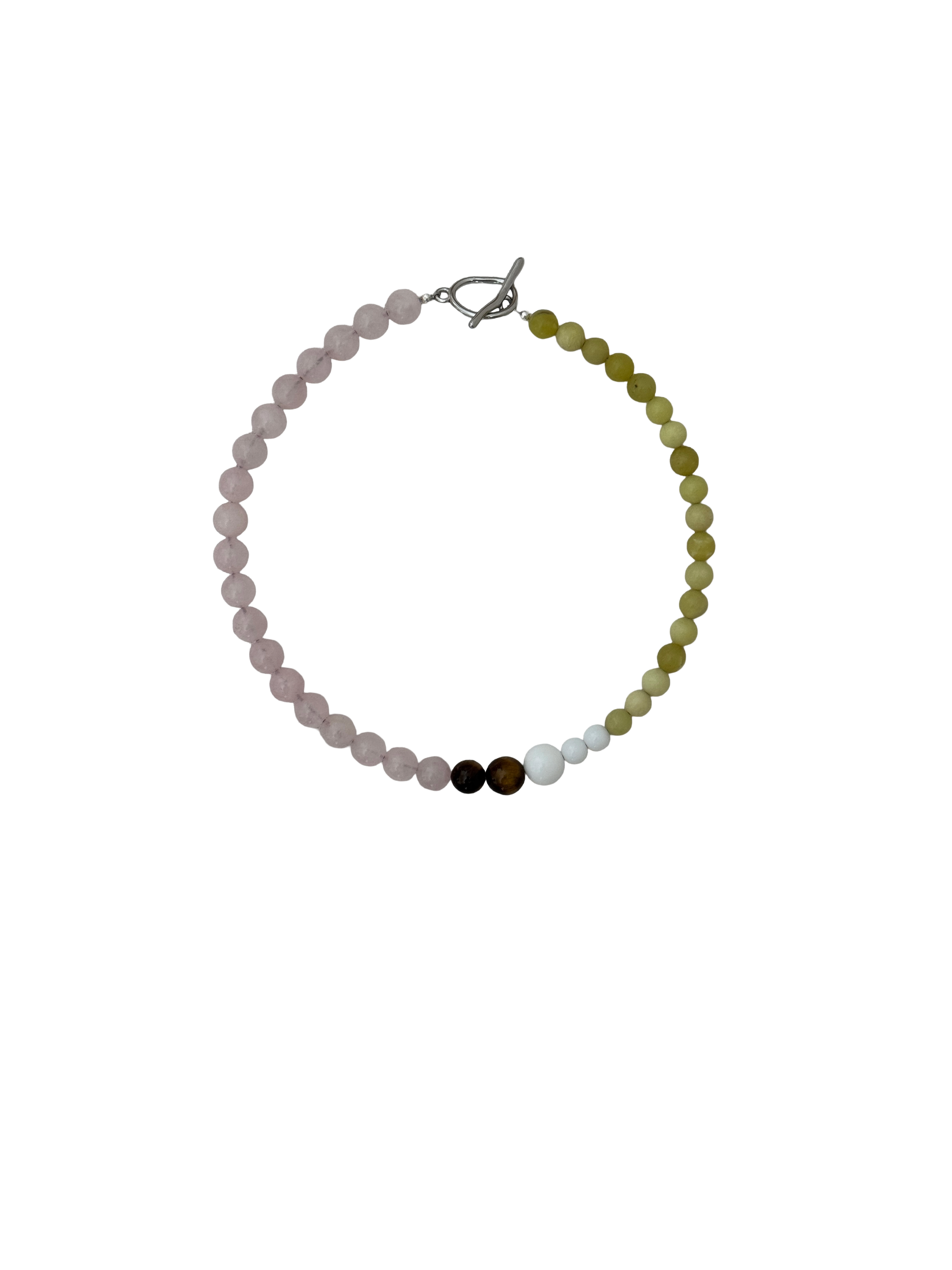 MIXED - Rosekvarts/Lemon jade