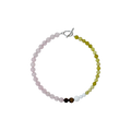 MIXED - Rosekvarts/Lemon jade